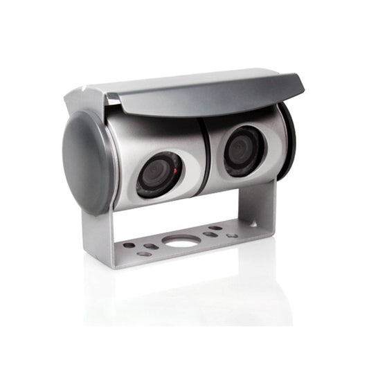 Caratec Safety CS100TU Farb-Twin-Kamera mit 2-fach Umschaltbox, 110°