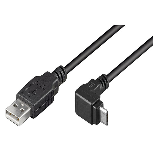 Goobay USB 2.0 Hi-Speed Kabel mit Micro-USB Anschluss 90°