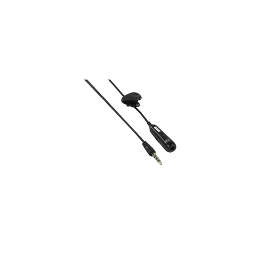 Kopfhöreradapter mit Mikrofon, schwarz, z.B.: für iPhone